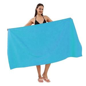Microfibre New <span class=keywords><strong>Glacier</strong></span> Blue Polaire double face Absorbant à séchage rapide pour <span class=keywords><strong>serviette</strong></span> de plage sans sable absorbant la sueur pour adultes - Product Image 1