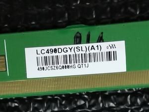 โมดูลจอแสดงผล TFT LCD รุ่น LC490DGJ-SLA1 ขนาด 49 นิ้ว ใหม่เอี่ยม ความละเอียด 3840x2160 90 PPI และ 60Hz สำหรับจอแสดงผลสมาร์ททีวี - Product Image 4