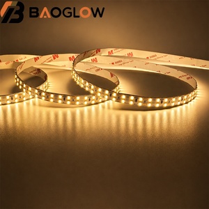 ไฟ LED แบบเส้น OEM ODM SMD2835 240LED/เมตร ตัดได้ทุกๆ 2.5 ซม. DC24V 18W/เมตร 10 มม. แผงวงจรทองแดง-อะลูมิเนียม 18/25 Ra85 สำหรับตกแต่งร้านค้า - Product Image 2