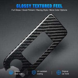 Couverture de panneau de réglage des phares en fibre de carbone sèche ES, accessoires de voiture pour <span class=keywords><strong>Corvette</strong></span> C7 2014-2019 - Product Image 4