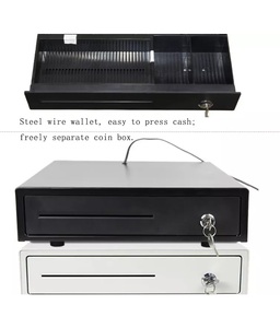 Caja Registradora de Metal/Acero de Alta Calidad con Cinco Compartimentos <span class=keywords><strong>para</strong></span> <span class=keywords><strong>Billetes</strong></span> <span class=keywords><strong>y</strong></span> Seis <span class=keywords><strong>para</strong></span> <span class=keywords><strong>Monedas</strong></span> - Product Image 1