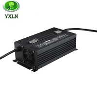 Batterie Lifepo4 1500W 36V pour balayeuse, chargeur rapide de batterie 42V 43,8V pour chariot élévateur