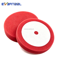 EVERTOOL 8 "tampon de polissage rotatif voiture détaillant éponge applicateur de cire finition fine tampon de mousse pour Auto
