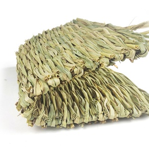 <span class=keywords><strong>Cage</strong></span> à mailles de lapin <span class=keywords><strong>Gerbil</strong></span> pour animaux domestiques, nid d'herbe tissé, maison de lapin, yourte, château de cochon d'inde, lit, abri, jouet à mâcher - Product Image 2