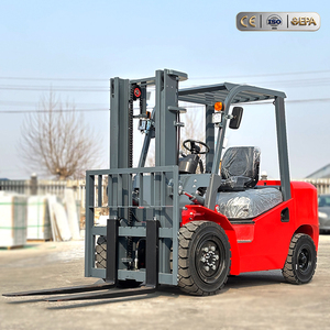 מלגזה דיזל <span class=keywords><strong>3</strong></span>.5 טון 4x4 מלגזה דיזל עמידה עם תורן טריפלקס ומעביר צד, מלגזה לכל סוגי השטח - מבצע בזמן - Product Image 1