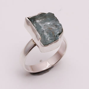 แหวนพลอยสีเงินแท้สีเงิน925สำหรับงานแต่งงานแหวนพลอยสีเงินแท้จากธรรมชาติ - Product Image 2