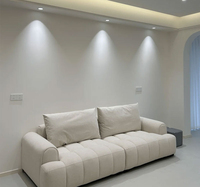 SAA RCM IC4 COB Étanche IP65 Dimmable Led Down Downlights Cob Projecteurs pour Fond Décoration Murale