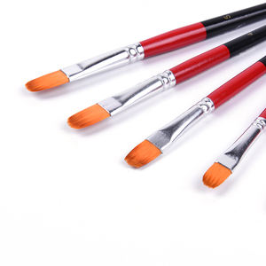 À <span class=keywords><strong>L</strong></span>'huile Brosse 5 pièces/ensemble En Nylon Cheveux Artistique Aquarelle Peinture Brosse Ensemble - Product Image 2