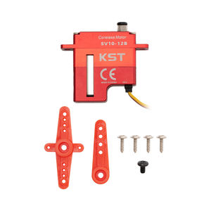 Ventas Calientes KST SV10-12B DC12V Super Alto Voltaje 14.0Kgf.cm 0.10seg/60. Carcasa de Aleación de Aluminio sin Núcleo para Planeadores RC - Product Image 2