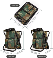 Sac à dos isotherme pliable et portable personnalisé pour la pêche et le camping en plein air