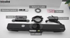 Caméra de <span class=keywords><strong>conférence</strong></span> audio-vidéo tout-en-un Hitrolink H323 SIP 4K avec suivi IA, barre PTZ avec <span class=keywords><strong>zoom</strong></span> optique 10x pour salles de <span class=keywords><strong>conférence</strong></span> - Product Image 2