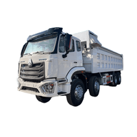 Camion à benne basculante Howo NX Hohan 12 roues 371/375 Diesel 10 roues 8x4 suspension à ressort à lames pour travaux miniers