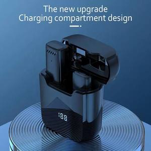 K6 Microphone sans fil Lapel Portable Mic Gaming Phone Interview <span class=keywords><strong>Youtube</strong></span> Live Streaming - Product Image 4