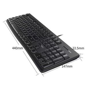 Dareu Lk185t Wired <b>Keyboard</b> And Mouse Set <b>Usb</b> Full Size Membrane For Desktop Laptop Office Home Use - Product Image 2