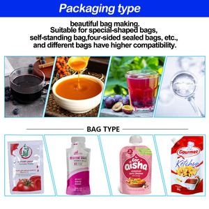 Full Automatic Premade Standing Stand Up Pouch Doypack Filling Sealing <strong>Packing</strong> <strong>Machine</strong> For Edible Cooking <strong>Oil</strong> - Product Image 3