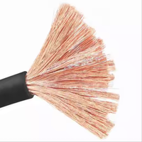 Cable de Soldadura Industrial Flexible de Bajo Voltaje al por Mayor, VDE CE Clase 6, Conductor de Cobre 1/0 2/0 4/0 AWG, Revestimiento de PVC y Goma