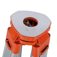 Trípode de topografía de aleación de aluminio con marco horizontal, soporte de medición para instrumentos de topografía, piezas y accesorios para instrumentos.