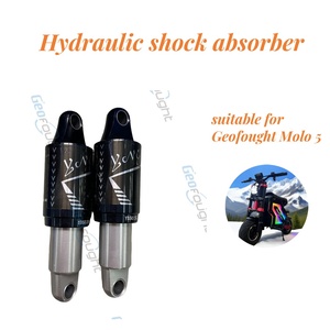 Pièces de rechange améliorées pour trottinette électrique Geofought Molo5, amortisseur arrière de 150 mm, suspension hydraulique en alliage d'aluminium - Product Image 4
