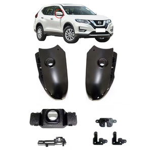 Coques de caméra de recul pour rétroviseurs latéraux gauche et droit, compatibles avec BMW, Lexus, Toyota et autres modèles. - Product Image 4