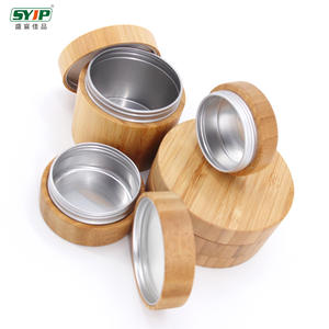 Pot <span class=keywords><strong>couvert</strong></span> de matériaux en <span class=keywords><strong>bambou</strong></span> naturel et en bois pour lotion de soin de la peau 15g 30g 50g 100g 150g 200g Gamme de cosmétiques - Product Image 3