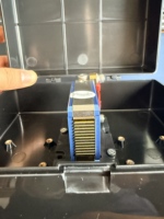 Nouvelle pile de diodes laser à micro-canaux HGO 1200W 810nm, réparation avec puces importées, garantie 1 an, longue durée de vie