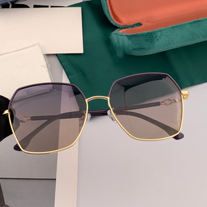 Vente en gros de lunettes de soleil carrées à monture large pour femmes, lunettes de soleil de créateurs, marques célèbres, lunettes de soleil polarisées de luxe - Product Image 6