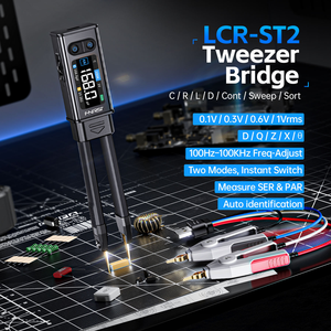 FNIRSI LCR-ST2 Mini Pince Intelligente Haute Précision pour Mesure <span class=keywords><strong>de</strong></span> Capacité, Inductance, Résistance, <span class=keywords><strong>Diode</strong></span> et Continuité, Test Automatique, Tension 30V - Product Image 1