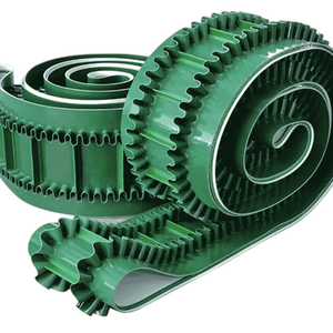 Cleat PVC sabuk konveyor dengan bergelombang siwall Roller Conveyor untuk penggunaan Rumah industri pertanian aplikasi penambangan makanan - Product Image 1