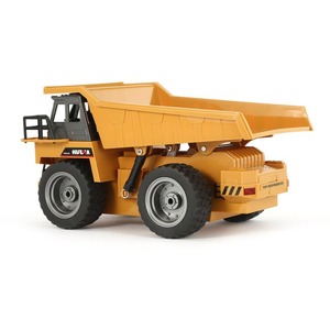 HOSHI <span class=keywords><strong>HUINA</strong></span> <span class=keywords><strong>1540</strong></span> RC excavadora 1/18 2,4G 6CH de aleación de Metal RC camión volquete de rotación de 360 grados de Ingeniería de la construcción vehículo Juguetes - Product Image 4