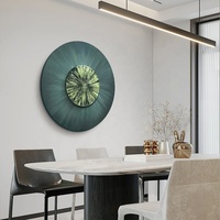 Personnalisé Moderne Simple Abstrait Oeuvre Mur Art Peinture Suspendue Salon Sculpture Sur Bois Relief Coloré À La Main Décor Hôtel Résine