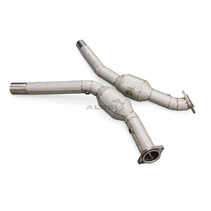 Tubo de Escape de Alto Flujo SS304 para Chevrolet Camaro <span class=keywords><strong>2011</strong></span> 3.6L, con Protector Térmico, para Carreras, Sistema de Instalación Perfecta - Product Image 2