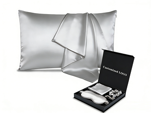 Funda de Almohada de Seda de Morera 100% Pura de Lujo, 22mm y 19mm, Cierre Suave Tipo Sobre, Ecológica, para Hogar y Hospital, Set de Regalo - Product Image 2