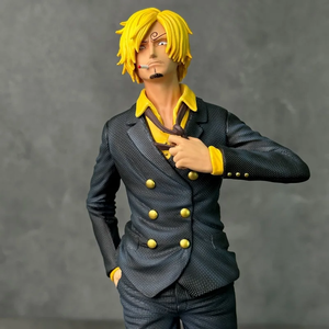 Figura de <span class=keywords><strong>VinSmoke</strong></span> Sanji de One Piece de 35 cm, Traje Blackfoot, Figura de PVC, Colección, Adorno, Juguete Decorativo, Regalos - Product Image 4