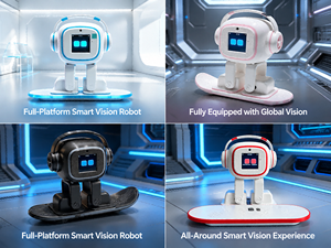 Jouet <span class=keywords><strong>robot</strong></span> intelligent EMO PET AI avec yeux dynamiques, interaction vocale, cadeau d'anniversaire éducatif, peluches intelligentes avec <span class=keywords><strong>IA</strong></span> - Product Image 6