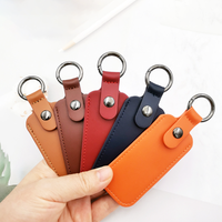 Nouveau Style PU cuir USB porte-clés voiture moderne porte-clés câble de données stockage porte-clés étui