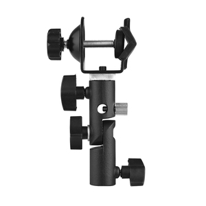 Abrazadera para estudio de fotografía, soporte de montaje con <span class=keywords><strong>Clip</strong></span> y soporte de luz con Reflector de paraguas y rosca adaptadora - Product Image 2