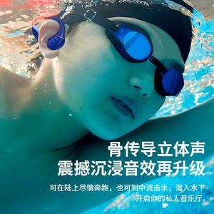 Es958 Foldable Bone Conduction Headphones Ip68 Swimming Bluetooth 32G Sports Earphones With Type C Charging - Product Image 1