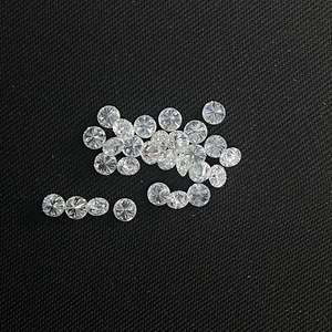 HQ gemas excelente corte tamaño pequeño 0,01 quilate 1,3mm VS GH diamante falso suelto anillo Precio de diamante