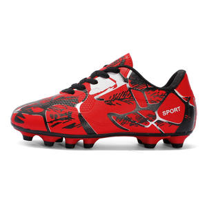 Transfronterizo XQ invierno hombres mujeres transpirable cómodo deportes ocio FG High-top Spikes uñas rotas zapatos <span class=keywords><strong>de</strong></span> fútbol césped - Product Image 3