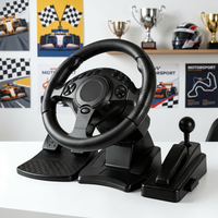 <strong>Best</strong>-<strong>selling</strong> C-Star Wired Gaming <strong>Steering</strong> <strong>Wheel</strong> with 720-degree <strong>Steering</strong> Ergonomic Design for ///PC