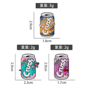 Pins de esmalte de dibujos animados con motivos de bebidas de jugo, You Are My <span class=keywords><strong>Crush</strong></span>, Halloween, Fantasma, Refresco de Naranja, Broches, Insignias de solapa, Joyerí<span class=keywords><strong>a</strong></span>, Regalos para amigos - Product Image 5