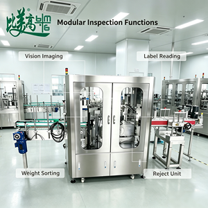 Machine de contrôle visuel des œufs pour usine alimentaire, détection de fissures et de fuites de liquide, vérification des étiquettes d'emballage des œufs, équipement de pesage et de calibrage - Product Image 1