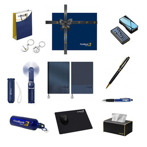 Ensemble cadeau d'affaires de luxe personnalisé avec logo, matériel marketing de marque, carnet, stylo, articles promotionnels d'entreprise - Product Image 1