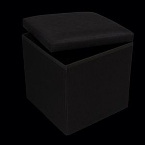 Modern Stool Living Room Furniture <b>Storage</b> Box Fabric Stainless Steel Bamboo Highest Quality Sample Available Stools Counter - Product Image 3