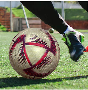 <span class=keywords><strong>Ballon</strong></span> <span class=keywords><strong>de</strong></span> football <span class=keywords><strong>de</strong></span> <span class=keywords><strong>taille</strong></span> officielle 5, cousu à la machine, en PU thermocollé, pour les sports <span class=keywords><strong>de</strong></span> plein air, les compétitions et les jeux - Product Image 4