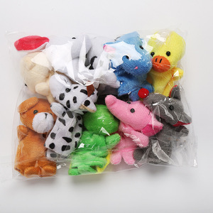Muñeco <span class=keywords><strong>de</strong></span> juguete educativo para niños, 10 piezas en 1 Juego, marioneta <span class=keywords><strong>de</strong></span> dedo <span class=keywords><strong>de</strong></span> felpa <span class=keywords><strong>de</strong></span> animales pequeños - Product Image 5