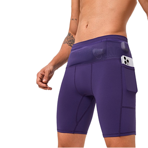 Pantalones Cortos Deportivos para Hombre de Calidad Premium 2026, Proveedores Mayoristas, Pantalones Cortos de Gimnasio de Doble Capa, Servicio OEM ODM - Product Image 1