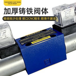 Vanne directionnelle à solénoïde Keileto série 4We6, bobine en cuivre pur, vanne hydraulique - Product Image 4