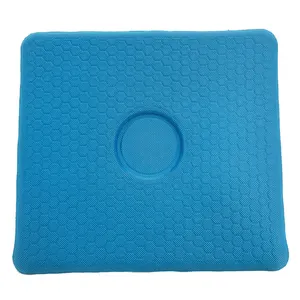 TPE Gel Cushion Ice Gel Cooling Sitter Gel Seat Cooling Honeycomb Flexible Pad For Car Office Chair Outdoor Seat Cush