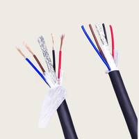Câble CAT5E Offres Spéciales Alimentation intégrée et blindée 4 | Signal torsadé à 8 conducteurs + câble combiné flexible 2/3/4/5/6